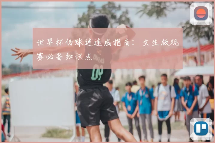 世界杯伪球迷速成指南：女生版观赛必备知识点