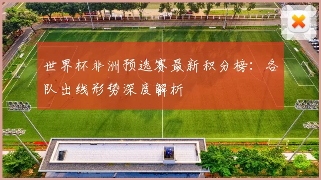 世界杯非洲预选赛最新积分榜：各队出线形势深度解析